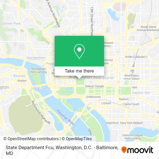 State Department Fcu map