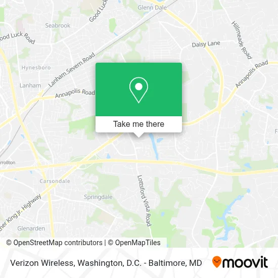 Verizon Wireless map