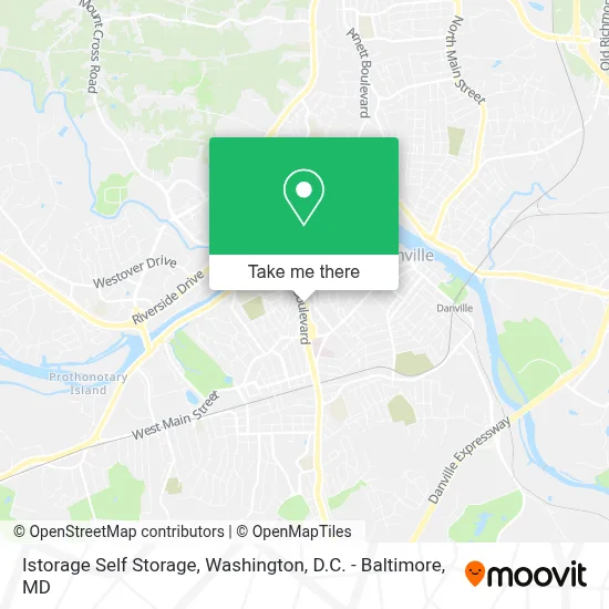 Istorage Self Storage map