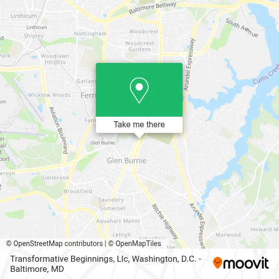 Transformative Beginnings, Llc map