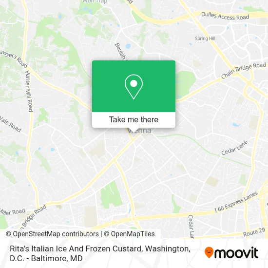 Rita's Italian Ice And Frozen Custard map