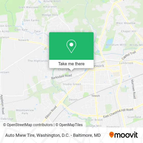 Auto Mww Tire map
