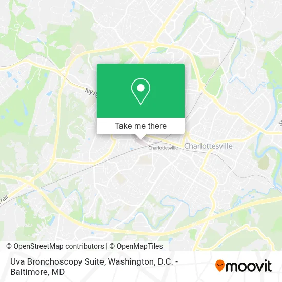 Uva Bronchoscopy Suite map