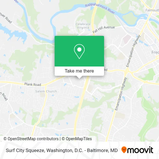Surf City Squeeze map