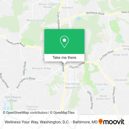 Wellness Your Way map