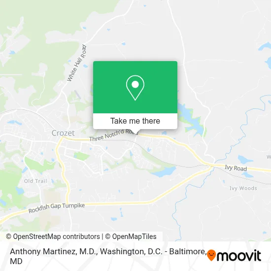 Anthony Martinez, M.D. map