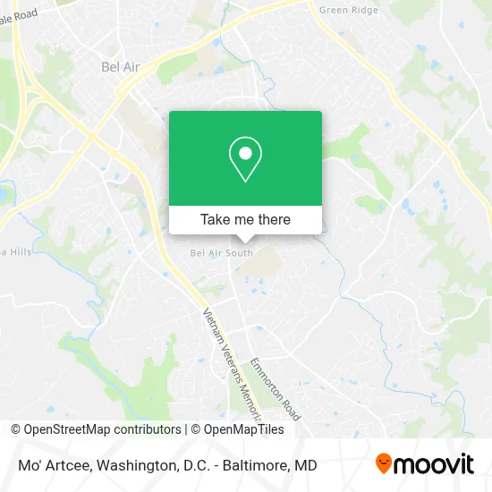Mo' Artcee map