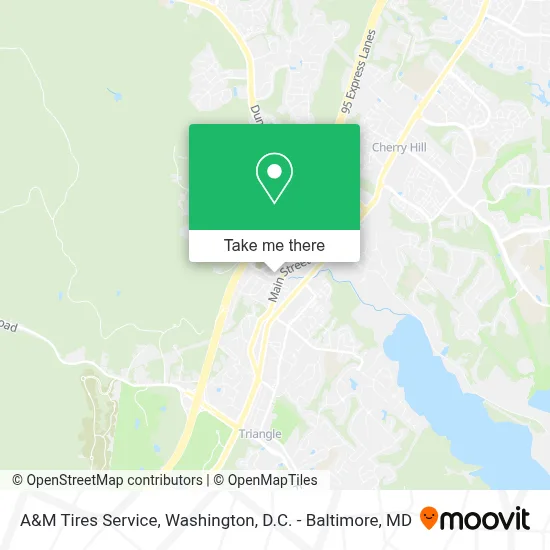 A&M Tires Service map