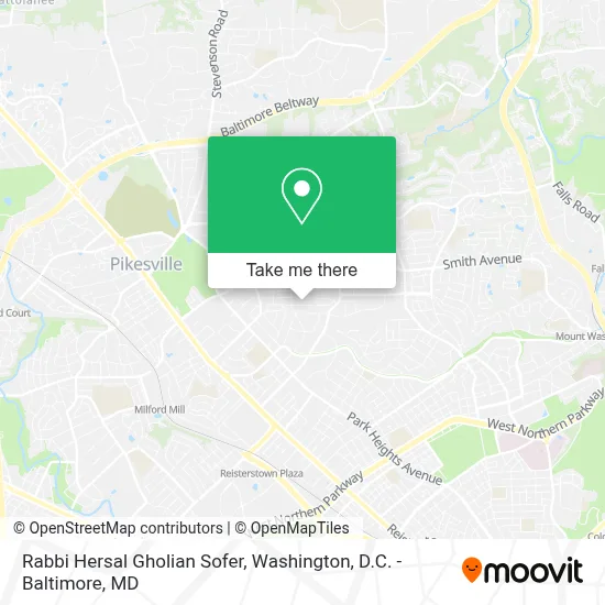 Rabbi Hersal Gholian Sofer map