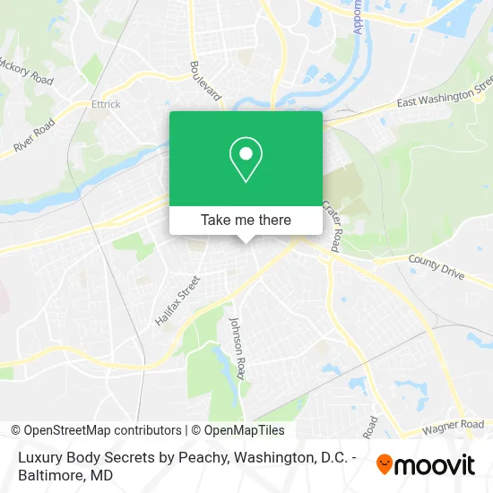 Luxury Body Secrets by Peachy map