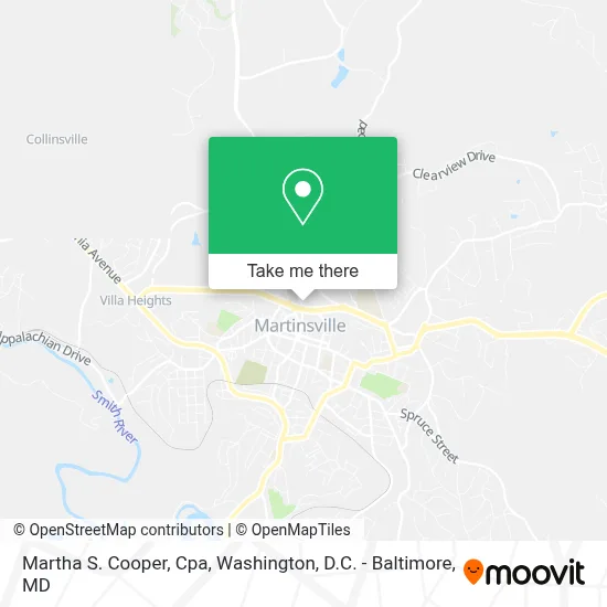 Martha S. Cooper, Cpa map