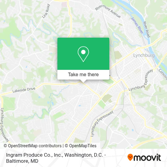Ingram Produce Co., Inc. map