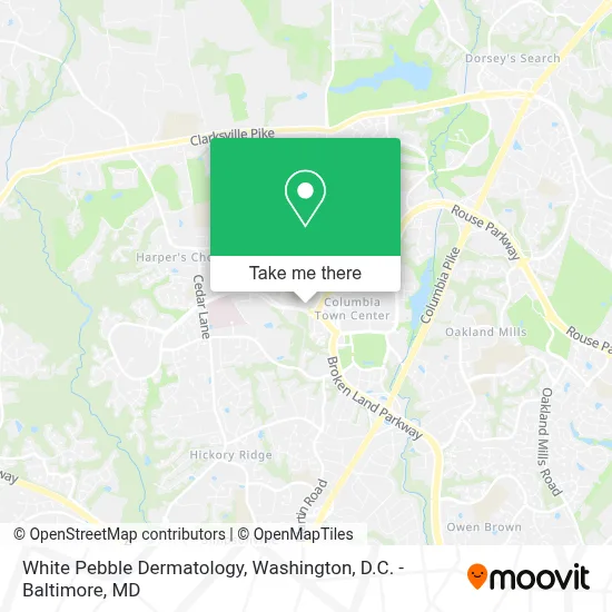 White Pebble Dermatology map