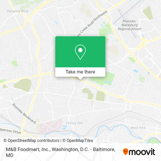 M&B Foodmart, Inc. map