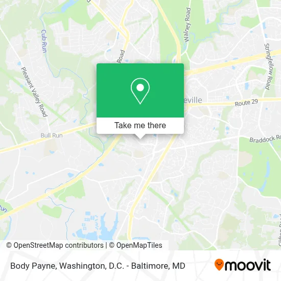 Body Payne map