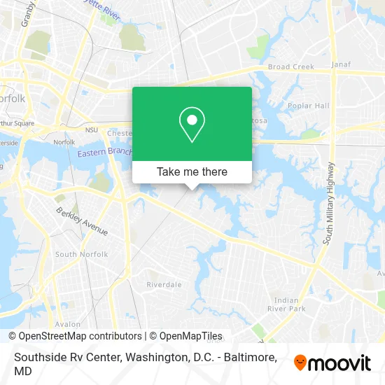 Southside Rv Center map