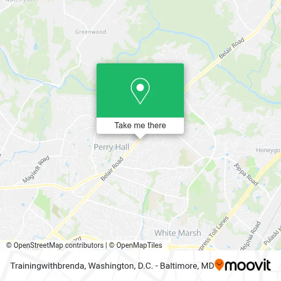 Trainingwithbrenda map