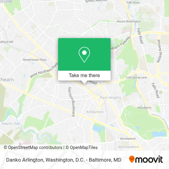 Danko Arlington map