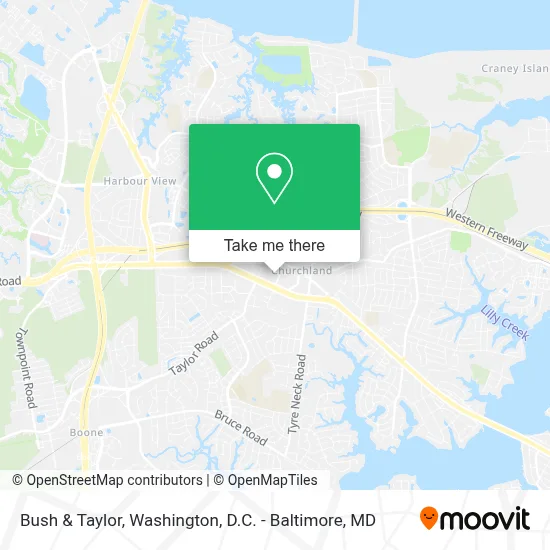 Bush & Taylor map