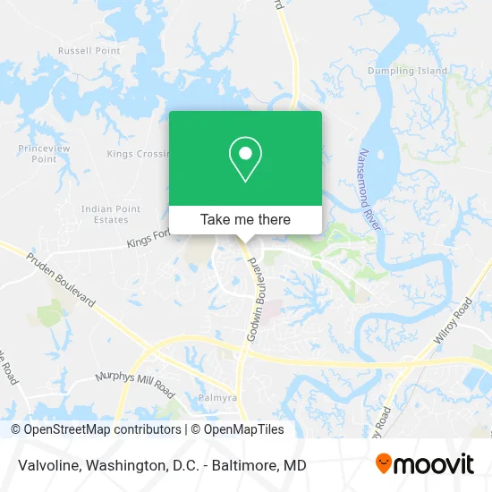 Valvoline map