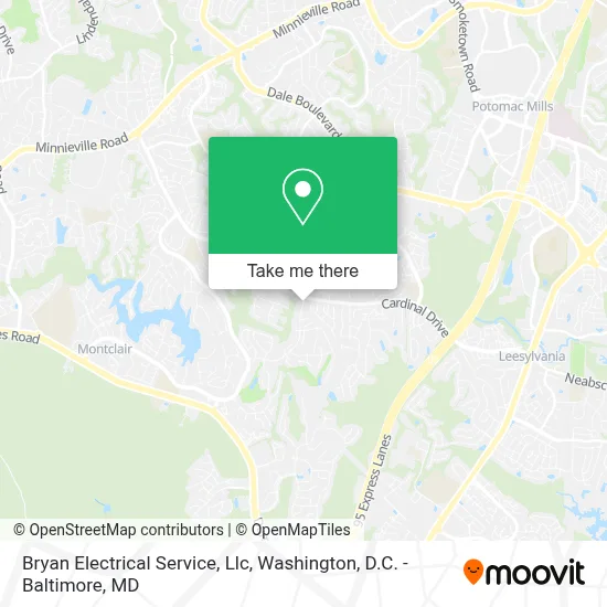 Bryan Electrical Service, Llc map