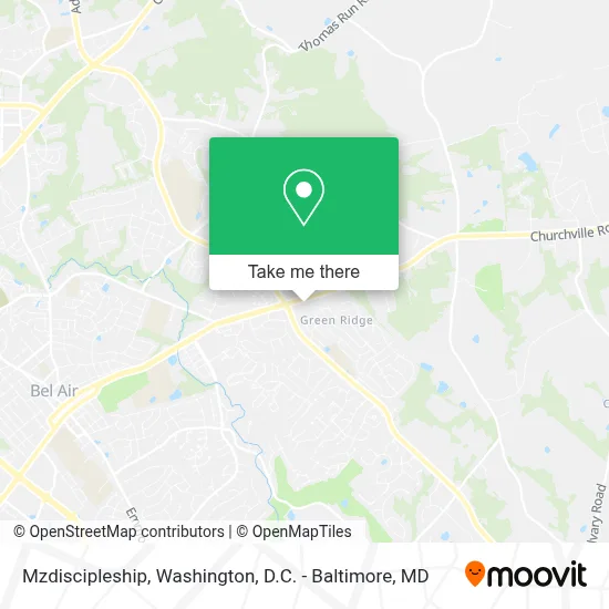 Mzdiscipleship map