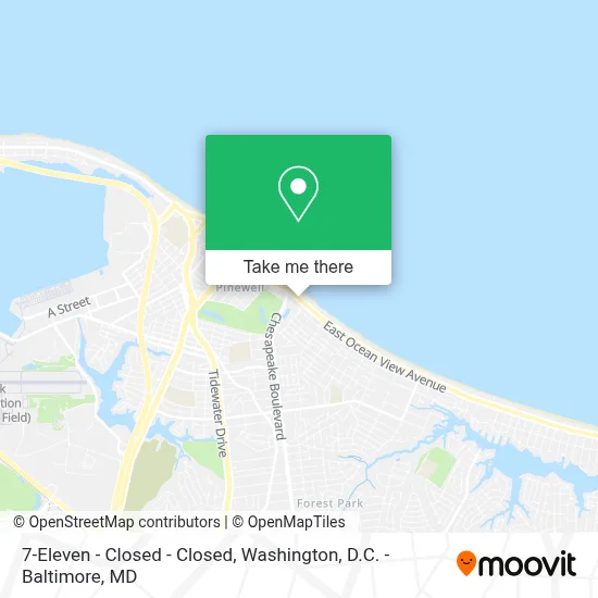 7-Eleven - Closed - Closed map