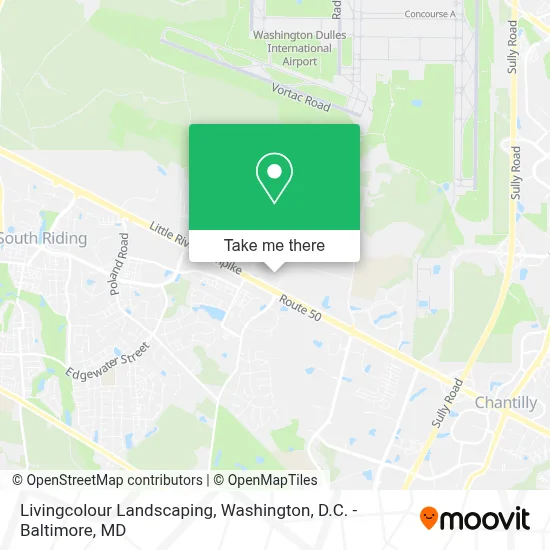 Livingcolour Landscaping map