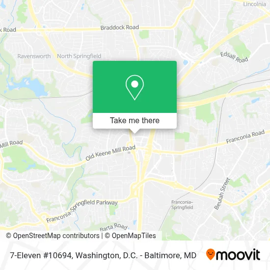 7-Eleven #10694 map