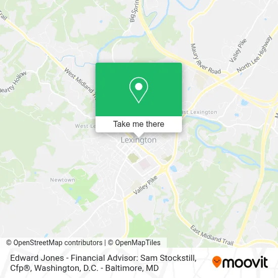 Edward Jones - Financial Advisor: Sam Stockstill, Cfp® map