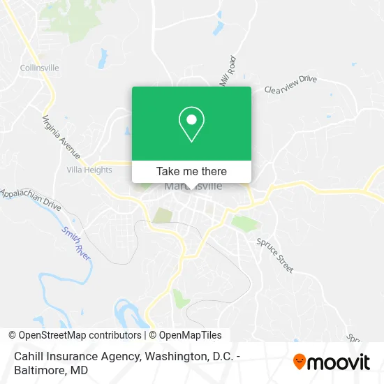 Cahill Insurance Agency map