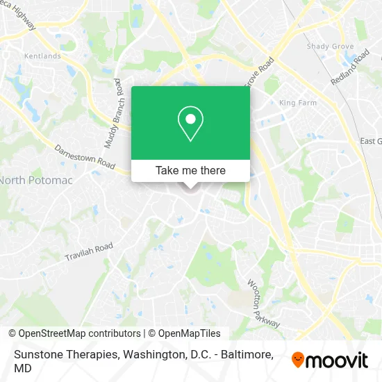 Sunstone Therapies map