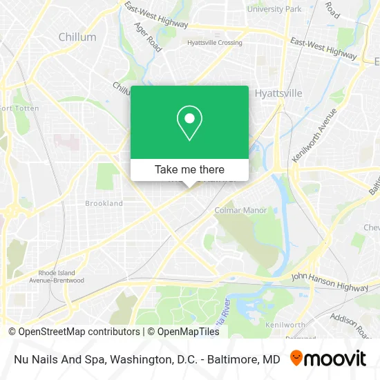 Nu Nails And Spa map