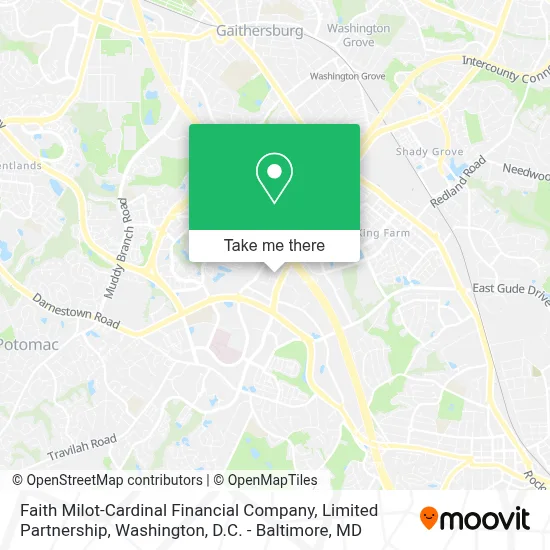 Faith Milot-Cardinal Financial Company, Limited Partnership map
