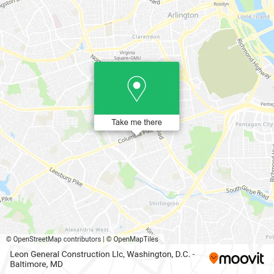 Leon General Construction Llc map