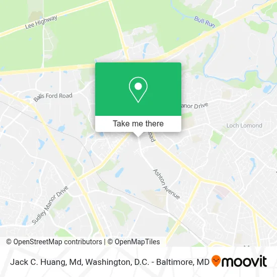 Jack C. Huang, Md map