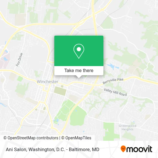 Ani Salon map