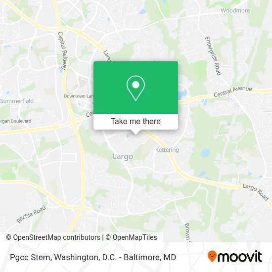 Pgcc Stem map