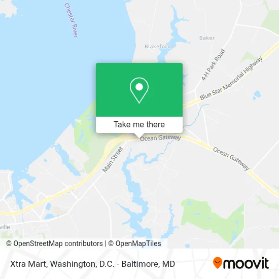 Xtra Mart map