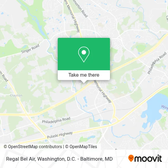 Regal Bel Air map