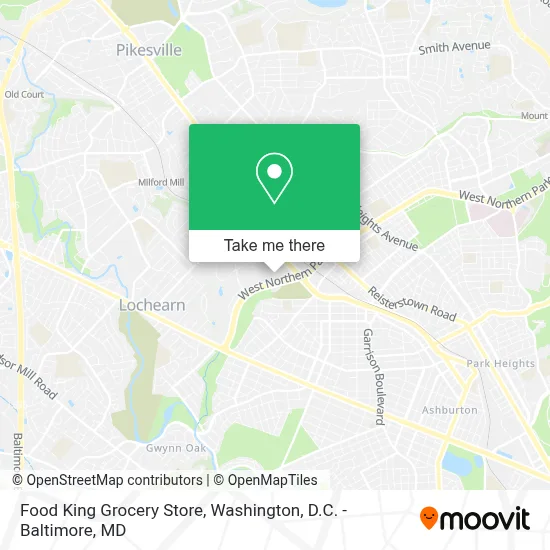 Food King Grocery Store map