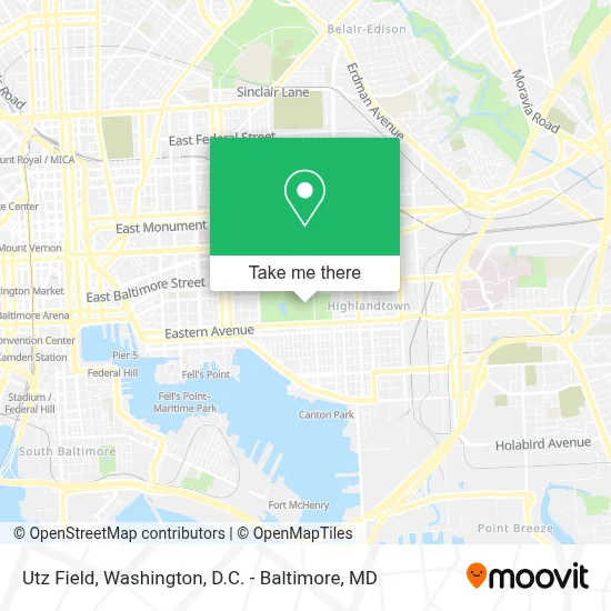 Utz Field map