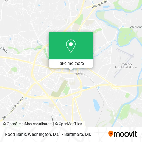 Food Bank map