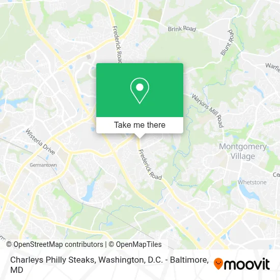 Charleys Philly Steaks map