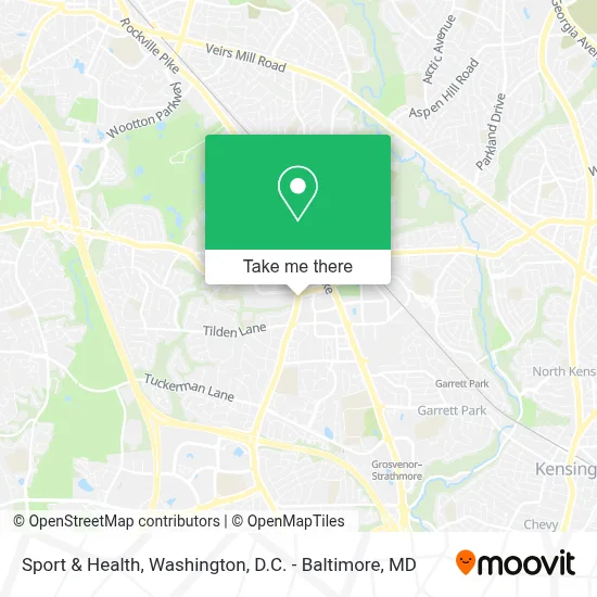 Sport & Health map