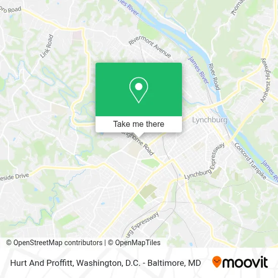 Hurt And Proffitt map