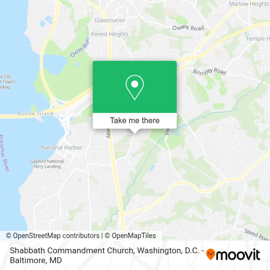 Shabbath Commandment Church map