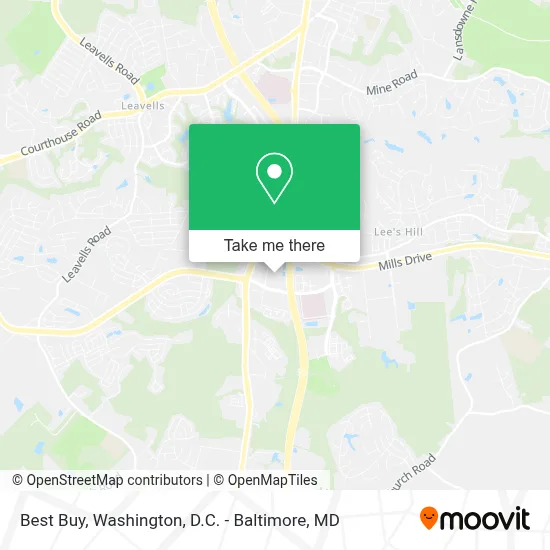 Best Buy map