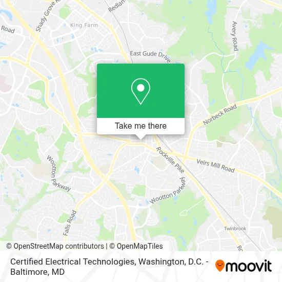 Certified Electrical Technologies map
