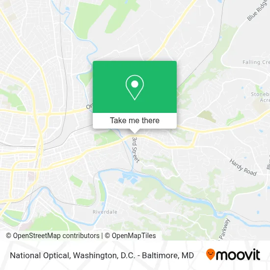 National Optical map